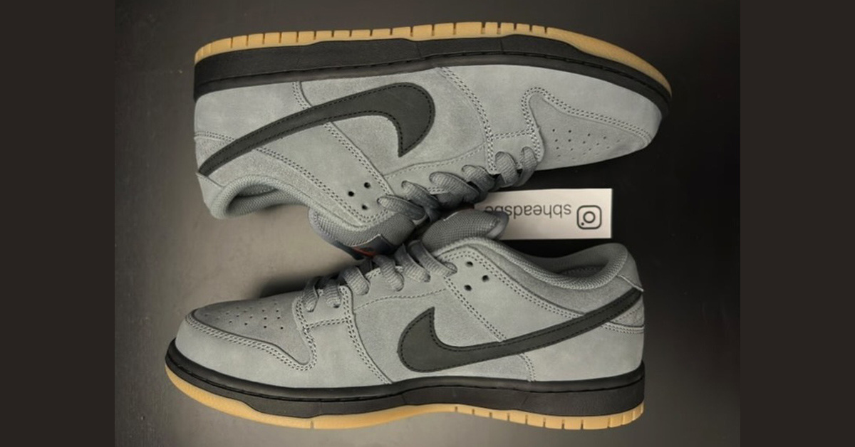 Der nike nodding SB Dunk Low Pro ISO "Cool Grey" landet nur in Skateshops